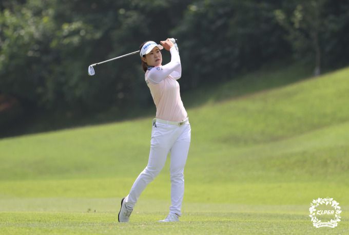 2021 셀트리온 퀸즈 마스터즈 우승으로 시즌4승을 획득한 박민지. [사진= KLPGA]