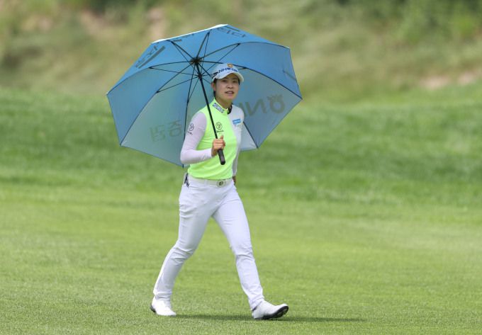 시즌 6승에 도전하는 박민지. [사진= KLPGA]