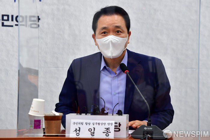 [서울=뉴스핌] 이형석 기자 = 국회 국방위원회 국민의힘 간사 성일종 의원. 2021.07.13 leehs@newspim.com