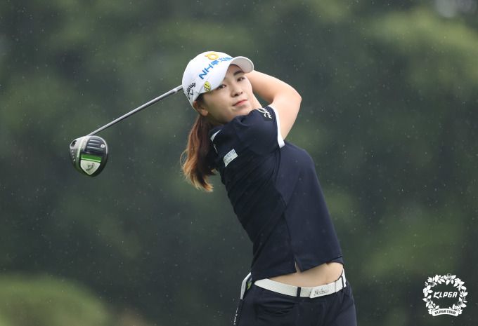 공동선두를 한 이가영은 생애 첫승에 도전한다. [사진= KLPGA]