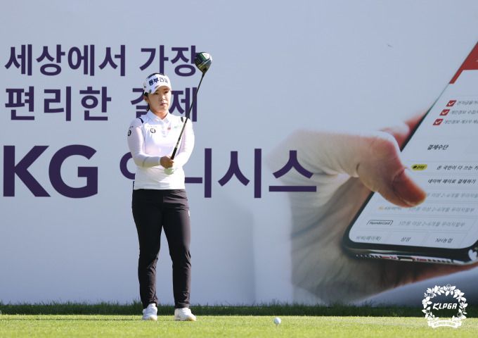 김수지는 첫날 선두를 차지해, 생애 첫승의 가능성을 밝혔다. [사진= KLPGA]