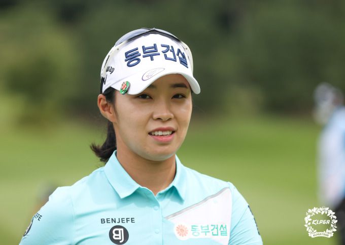 김수지는 5년만에 생애 첫승을 이루는 감격을 맛봤다. [사진= KLPGA]