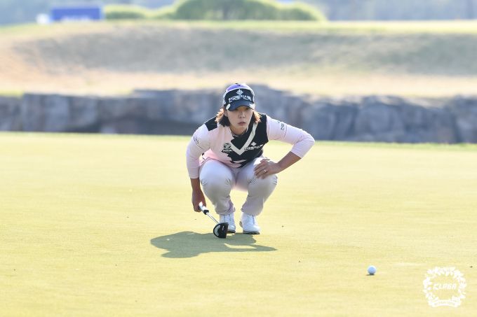 통산 4승을 눈앞에 둔 박지영. [사진= KLPGA]