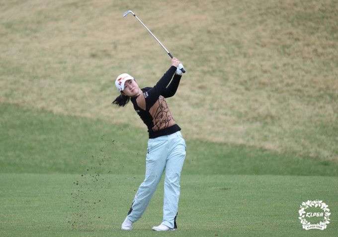 시즌 첫 메이저 대회에서 좋은 흐름을 보이는 이승연. [사진= KLPGA]