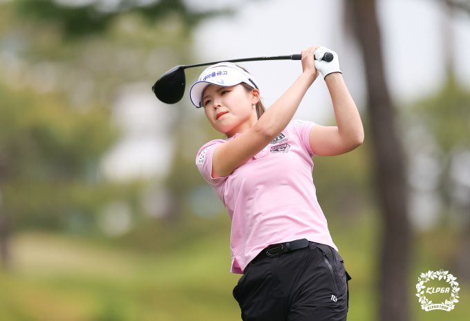 2연승을 질주한 지난해 신인왕 송가은. [사진= KLPGA]