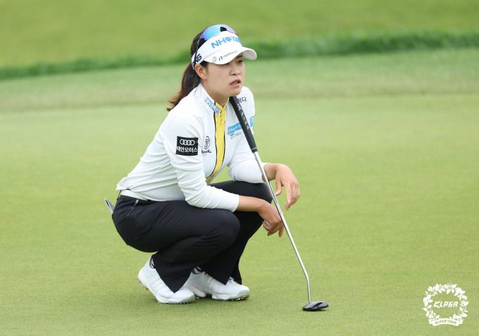 이틀 연속 좋은 성적으로 시즌 2승을 예고한 박민지. [사진= KLPGA]