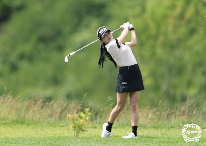 올 시즌 가장 좋은 성적을 올린 현세린. [사진= KLPGA]