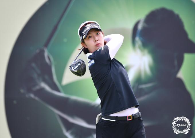 시즌 2승에 도전하는 박지영. [사진= KLPGA]