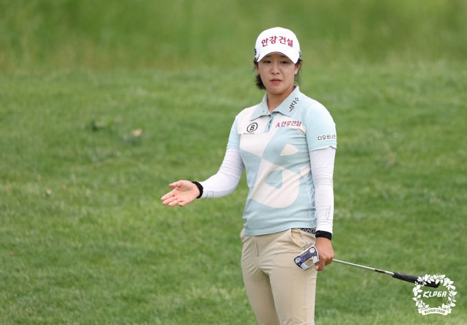공동선두를 한 임진희는 통산2승에 도전한다. [사진= KLPGA]