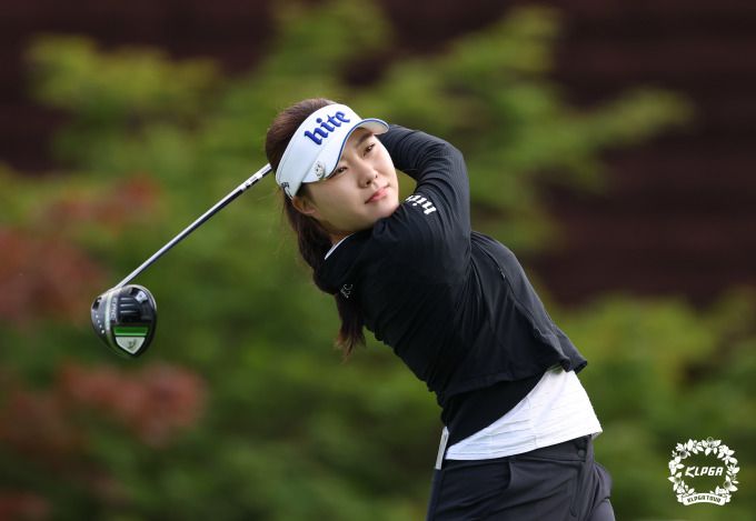 지난 대회에 이어 좋은 흐름을 보이고 있는 서어진. [사진= KLPGA]