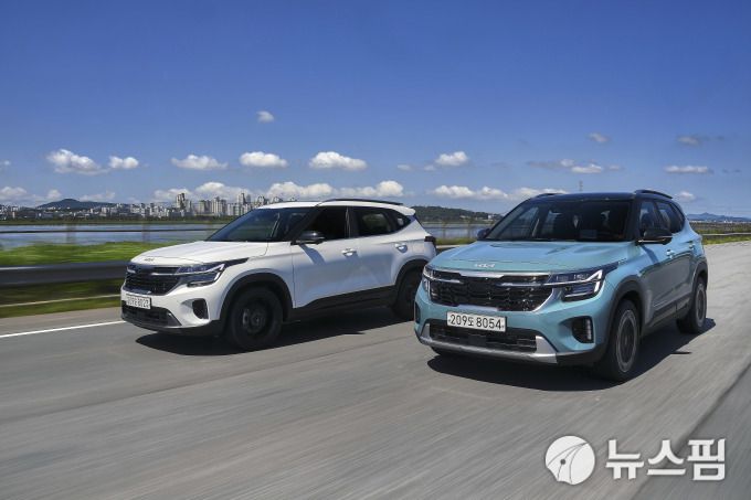 기아 '더 뉴 셀토스' 주행 모습 [사진=기아 제공]