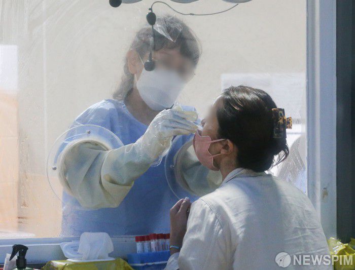 코로나19 검사.[사진=뉴스핌]  2022.08.09 hwang@newspim.com