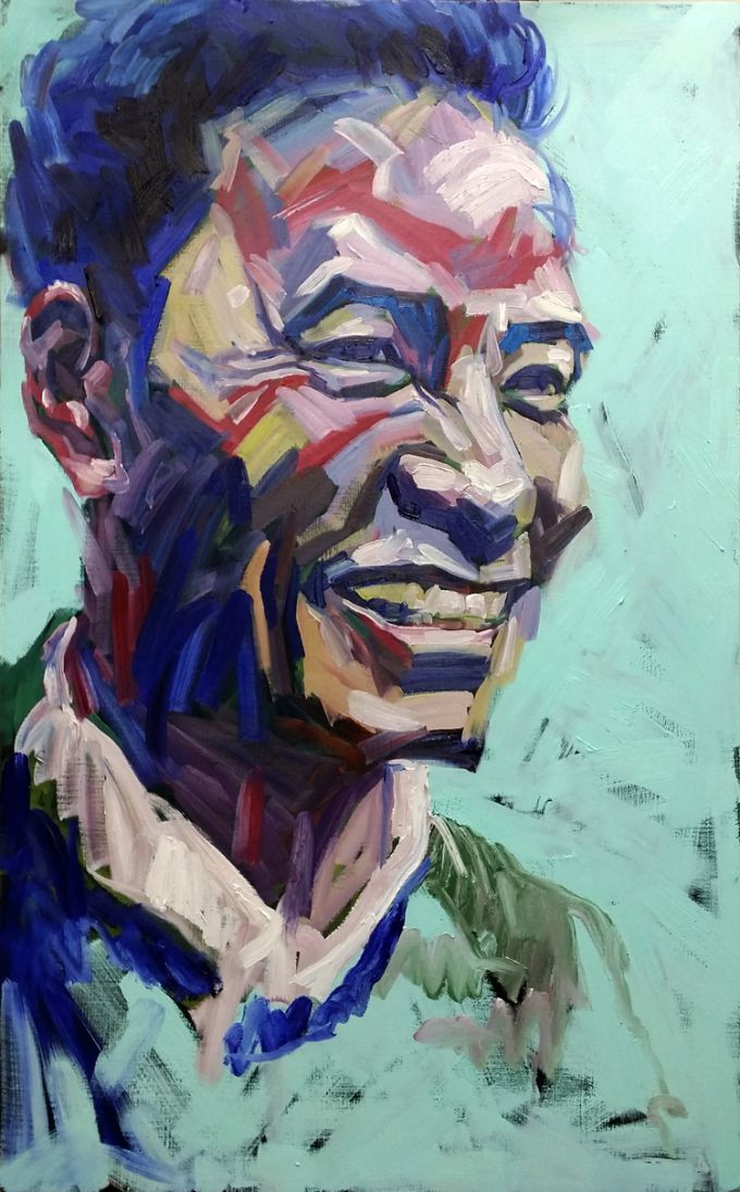 [서울=뉴스핌] 조용준 기자 = 임남훈, 'I have to find a nest' 130 cm x 80 cm, oil on canvas(2014) [사진=임남훈 홈페이지] 2022. 8.19 digibobos@newspim.com