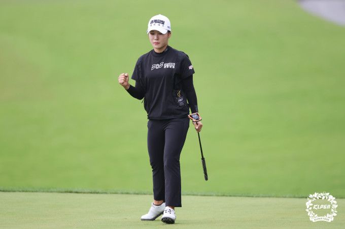 생애 첫승을 이룬 황정미. [사진= KLPGA]