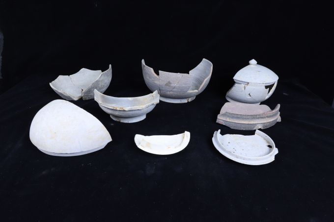 [서울=뉴스핌] 이현경 기자 = 석축 저온저장고 출토 토기 각종 [사진=문화재청] 2023.03.24 89hklee@newspim.com