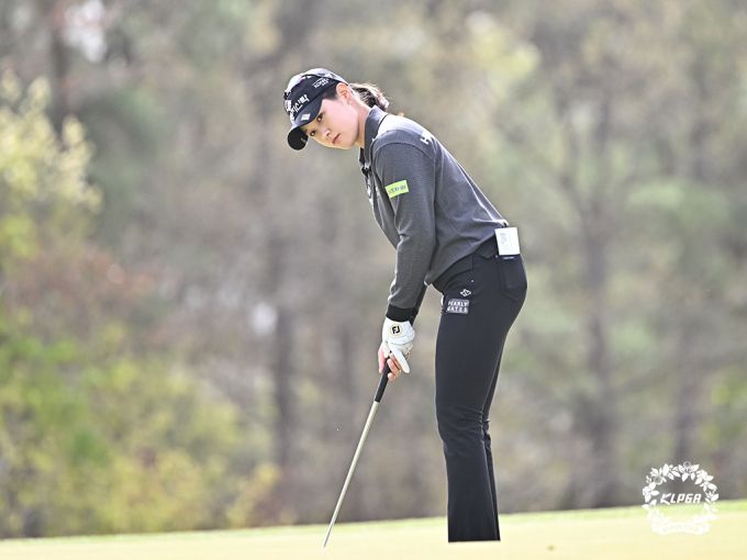 박현경의 플레이 모습. [사진= KLPGA]