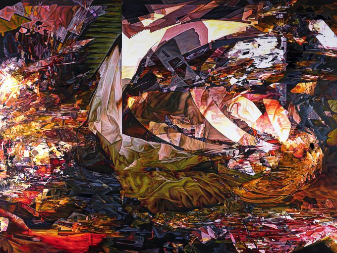 [서울 뉴스핌]이영란 기자=진 마이어슨 'PREDICTIVE PROPHECY', 2023, Oil and acrylic emulsion on canvas. 290x387cm. [이미지 제공=조현화랑] 2023.06.09 art29@newspim.com