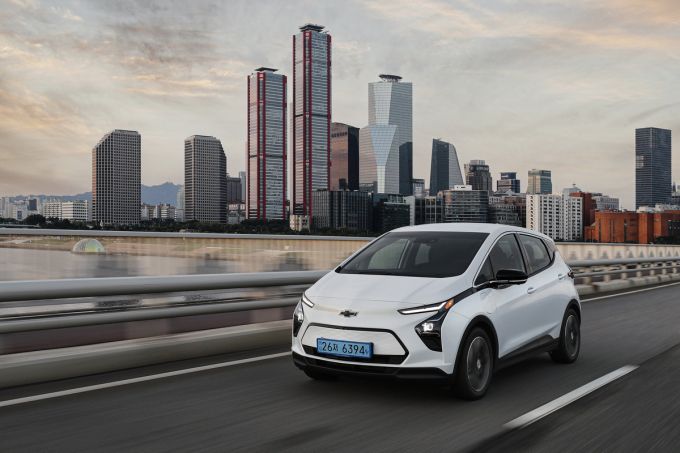 한국GM의 전기차 볼트 EV [사진= 한국지엠]