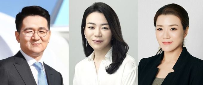 (왼쪽부터) 조원태 한진그룹 회장, 조현아 전 대한항공 부사장, 조현민 ㈜한진 사장 [사진=뉴스핌DB]