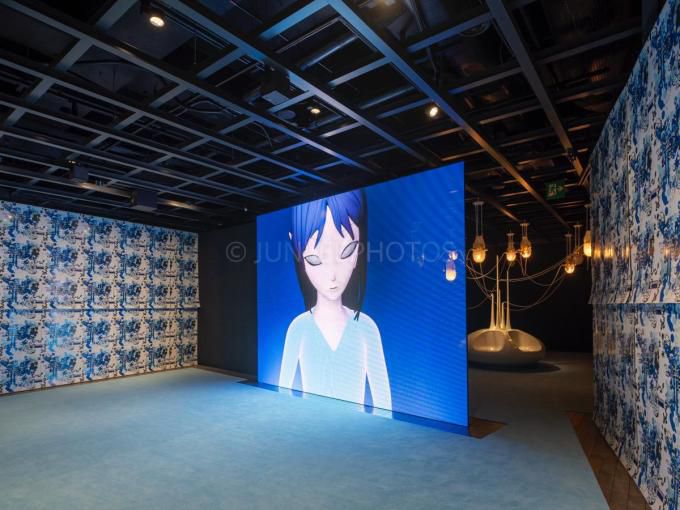 [서울 뉴스핌]이영란 기자=필립 파레노 '보이스(VOICES)' 전시 전경, ⓒPhilippe Parreno, [제공= 리움미술관, 촬영=이현준] 2024.02.26 art29@newspim.com