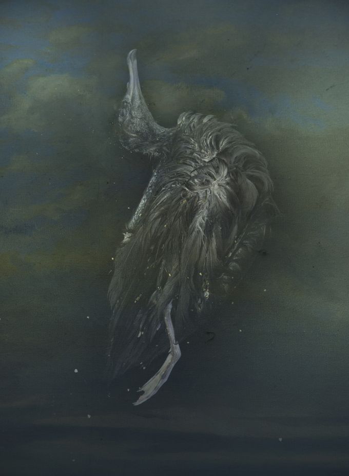 [서울=뉴스핌] 이지은 기자 =맨디 바커의 'STILL(FFS)-SKY' [사진=갤러리 신당] 2024.04.18 alice09@newspim.com