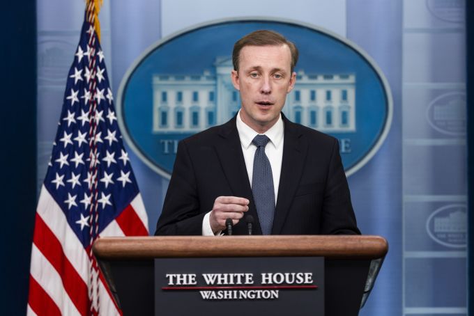 제이크 설리번 미국 백악관 국가안보보좌관. [사진=블룸버그]