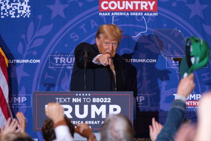 선거 유세하는 도널드 트럼프 전 미국 대통령 [사진=블룸버그]