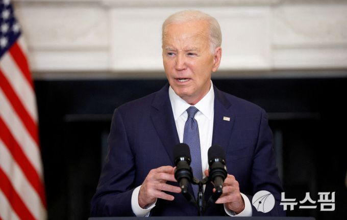 조 바이든 미국 대통령.[사진=로이터 뉴스핌] 2024.06.04 mj72284@newspim.com