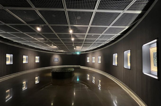 [서울=뉴스핌] 조선중기 예술가인 신사임당의 초충도 10점을 전시 중인 서울미술관 전시실. [사진=이영란 미술전문기자]2024.06.12 art29@newspim.com