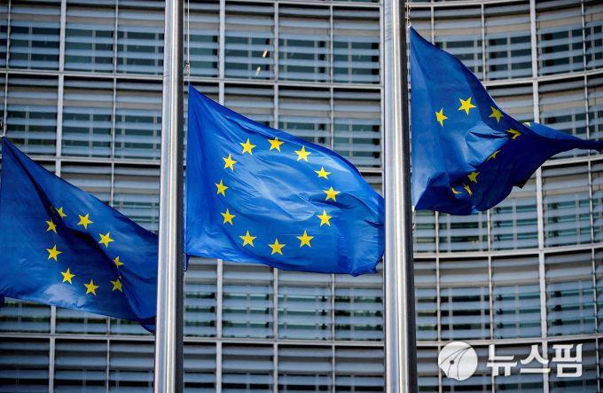 유럽연합(EU)기.[사진=로이터 뉴스핌] 2024.06.12 mj72284@newspim.com