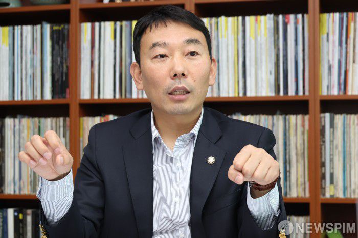 [서울=뉴스핌] 이형석 기자 = 김용민 더불어민주당 의원. 2024.06.07 leehs@newspim.com