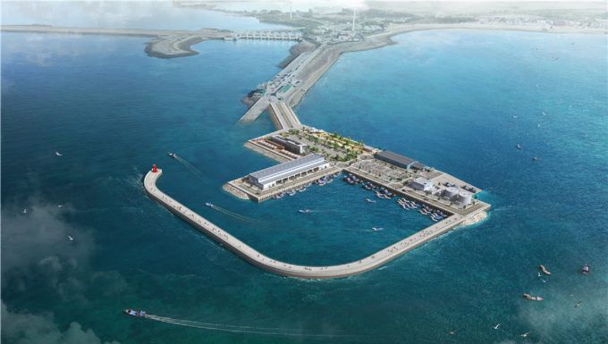 안산시 대부도 방아머리항. 개발 조감도. [사진=안산시]