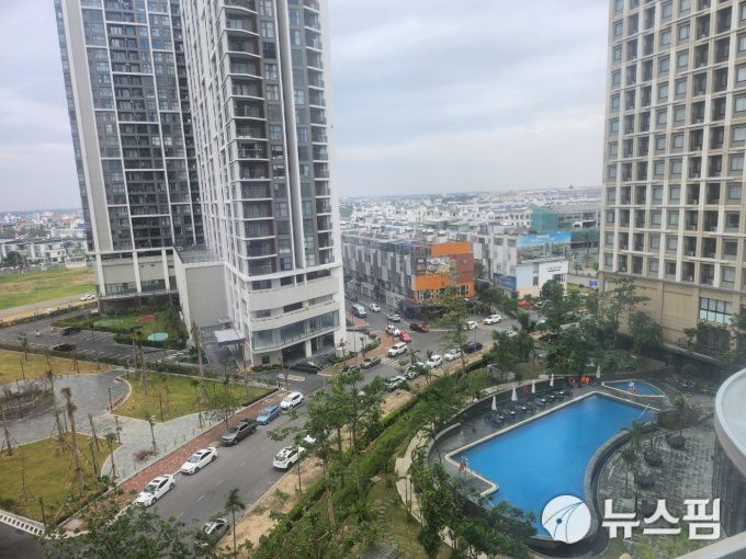 워터 프론트 시티 내 조성된 일본 더 미나토 레지던스 전경 [사진=뉴스핌DB]