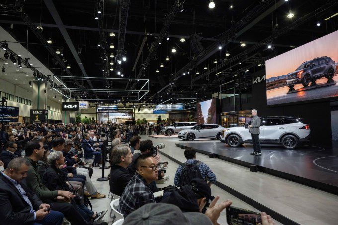 기아 LA 오토쇼 현장 [사진=기아]