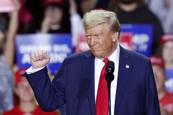 대선에서 승리한 도널드 트럼프 [사진=블룸버그]