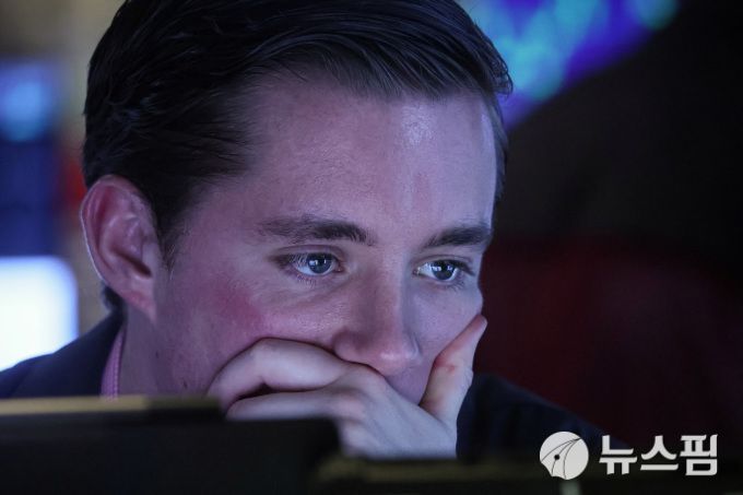 뉴욕증권거래소(NYSE) 트레이더.[사진=로이터 뉴스핌]