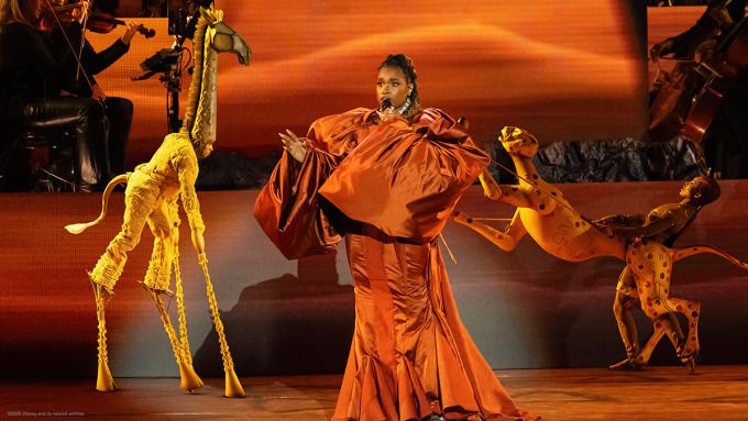 '라이온 킹 할리우드 볼' 실황 공개. [사진=디즈니+]