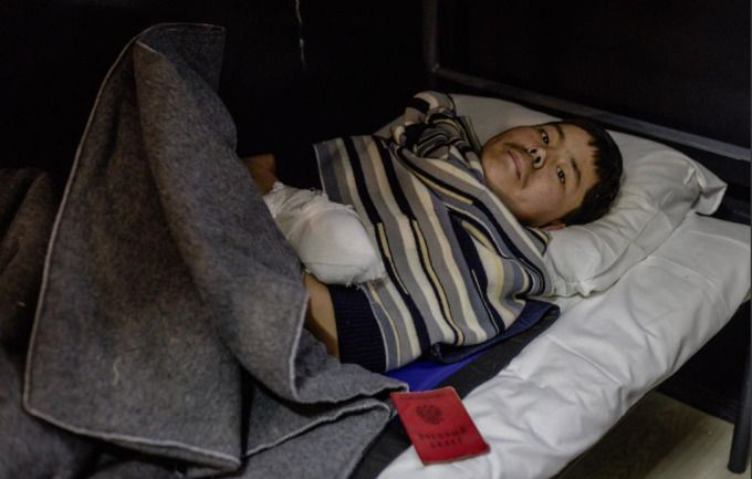 우크라이나군이 러시아 쿠르스크에서 생포한 북한군 [사진=볼로디미르 젤렌스키 우크라이나 대통령 텔레그램]