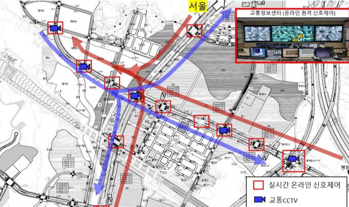 과천시 지정타 교통개선대책 1단계. [사진=과천시]
