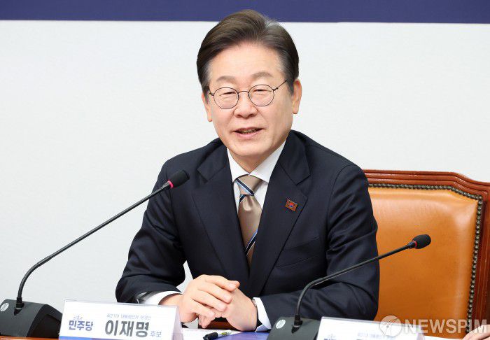 [서울=뉴스핌] 정일구 기자 = 이재명 더불어민주당 대선 경선 후보. 2025.04.16 mironj19@newspim.com