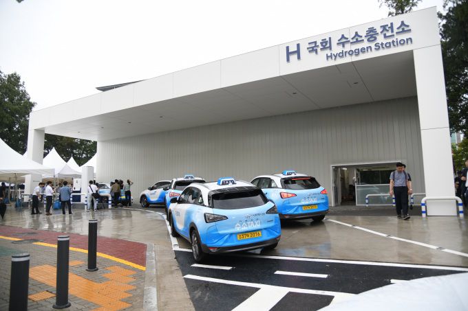 국회수소충전소 모습 [사진=효성]