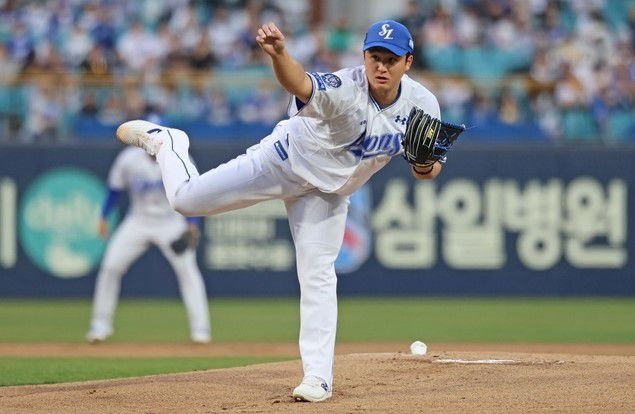 최원태. [사진 = 삼성]