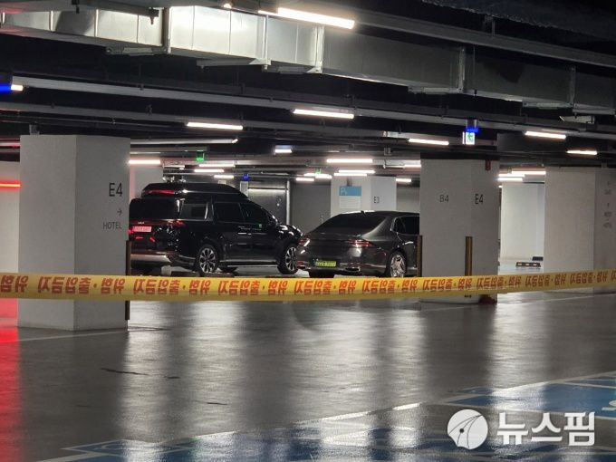 [서울=뉴스핌] 김아영 기자 = 트럼프 주니어와 재계 인사 면담이 열린 서울 강남구 조선 팰리스 호텔. 2025.04.30 aykim@newspim.com