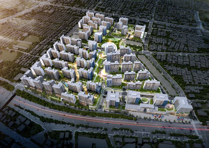 경기 성남시 수진1구역 재개발 조감도. [사진=수진1구역 주민대표회의 제공]