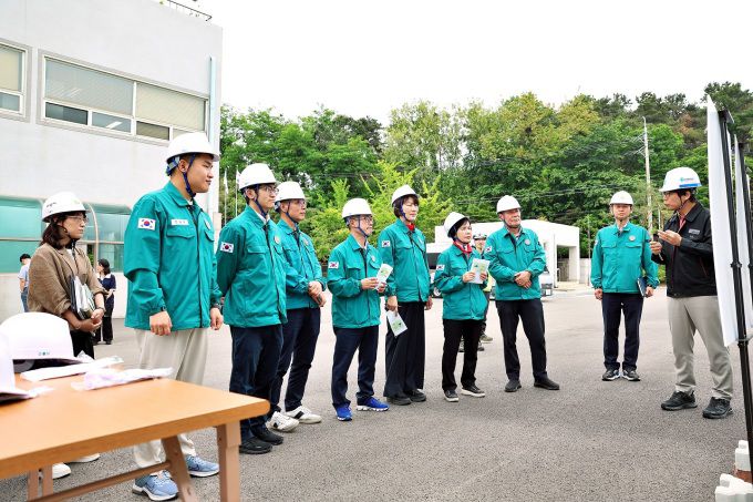 행정사무감사 대비 주요 사업현장 점검 (왕송공공하수처리시설). [사진=의왕시의회]