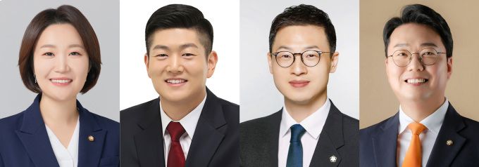 왼쪽부터 이소영 민주당 의원, 김재섭 국민의힘 의원, 김상욱 민주당 의원, 천하람 개혁신당 의원 [사진=KBS 선거방송기획단]