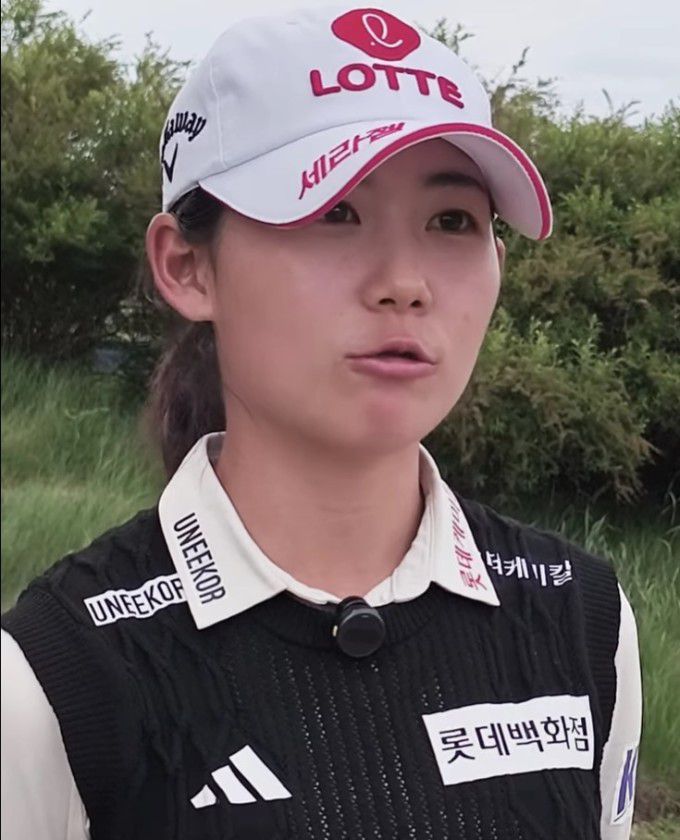 제80회 US여자오픈 출전 소감을 밝히는 황유민. [사진=LPGA]