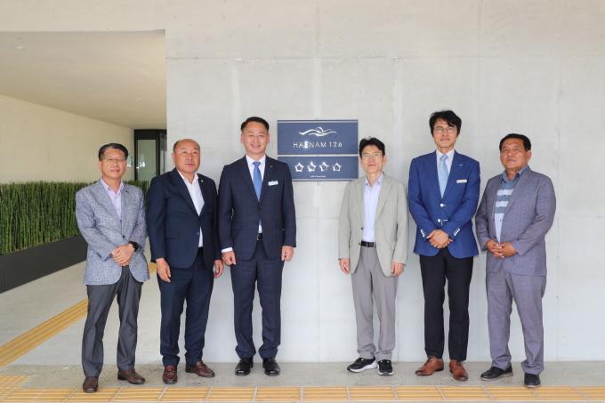 해남126호텔 4성 등급 현판식. [사진=한국관광공사]