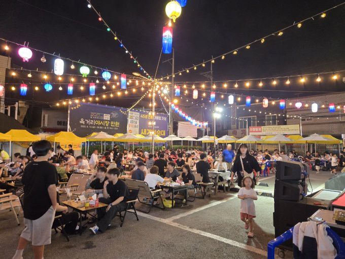 청주시 육거리 야시장 행사.[사진=청주시] 2025.06.15 baek3413@newspim.com