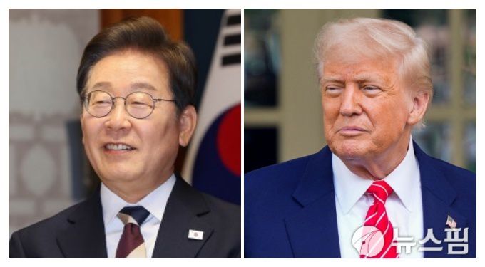 이재명 대통령과 도널드 트럼프 미국 대통령 [사진=뉴스핌DB]